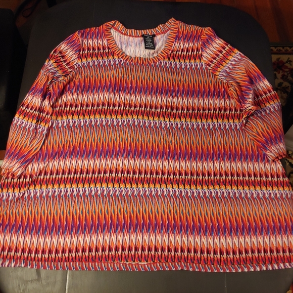 HP Women's Premise Multicolor Patterned Shirt, XXL - Picture 5 of 12